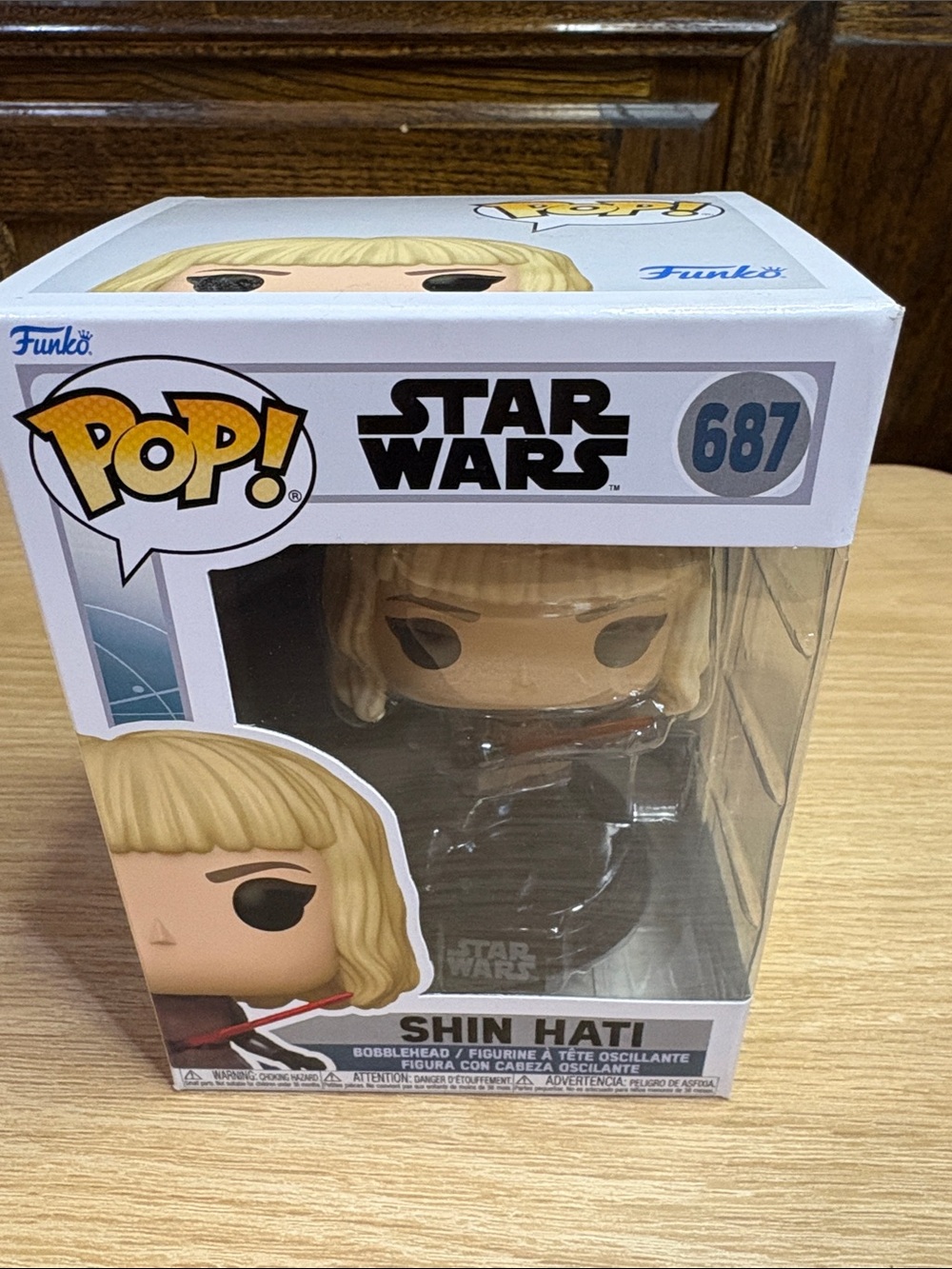 Funko POP! Star Wars Ahsoka Shin Hati 3.75" Vinyl Figure (#687)